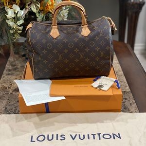 Authentic Louis Vuitton Speedy 30